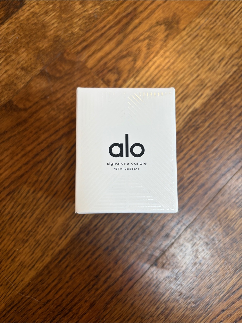 Alo Signature Candle - White
